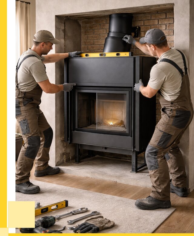 Установка каминных топок в Костроме под ключ от 18376 р. | ЭриданКст