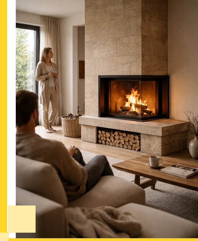 Угловые камины из кирпича установка в Костроме от 153135 р. ЭриданКст