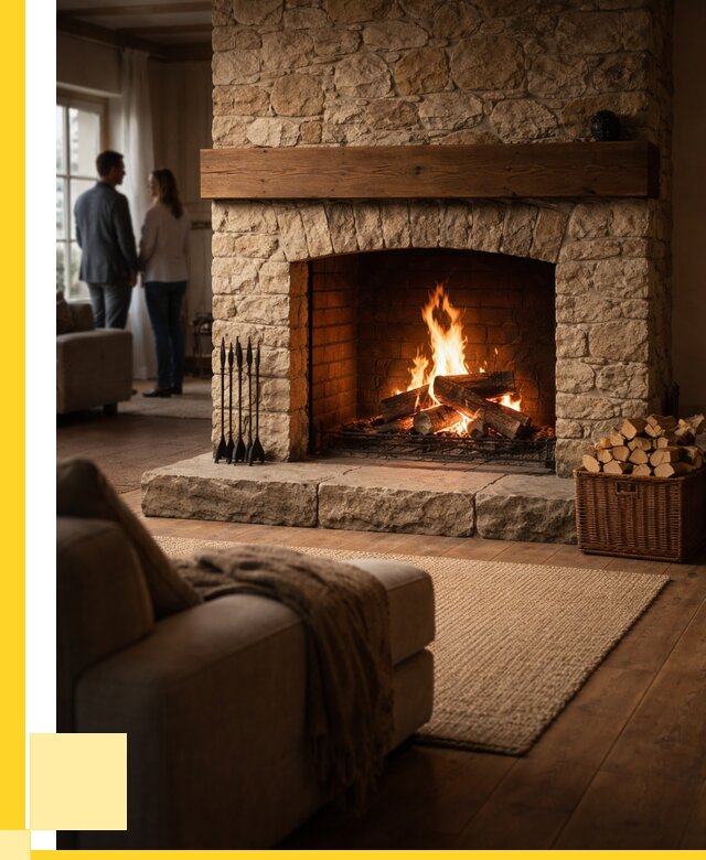 Открытые камины под ключ в Костроме от 153135 р. ЭриданКст