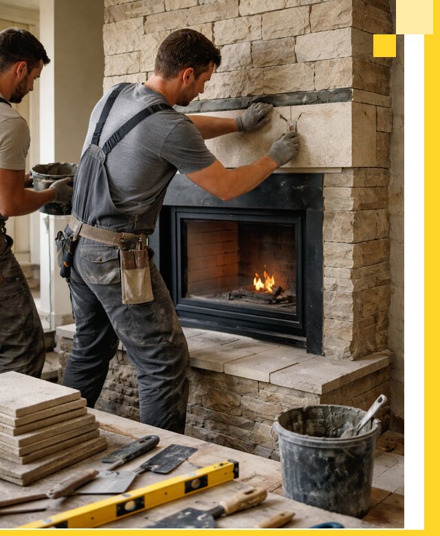 Проектирование и установка открытых каминов в Костроме