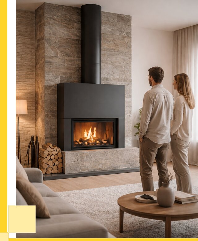 Закрытые камины под ключ в Костроме от 122508 р., ЭриданКст