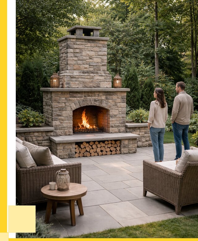 Уличные камины из кирпича в Костроме от 153135 р. | ЭриданКст