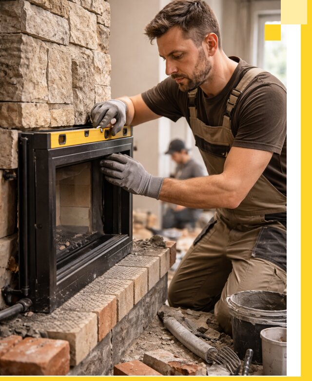 Дровяные камины под ключ в Костроме: монтаж, обустройство