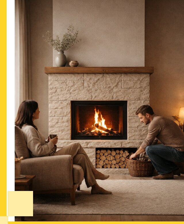 Камины для дома в Костроме под ключ от 153135 р. | ЭриданКст