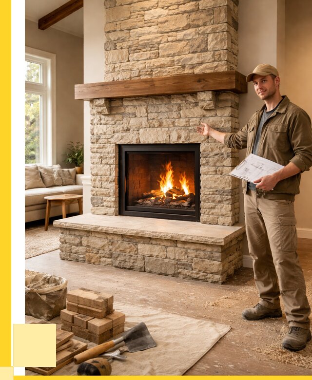 Камины под ключ в Костроме от 183762 р. | ЭриданКст — установка