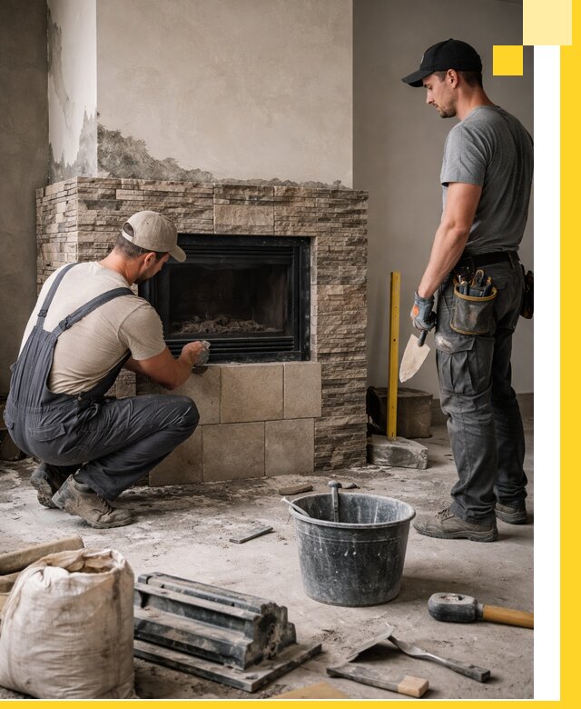 Камины под ключ в Костроме: проект, изготовление и монтаж