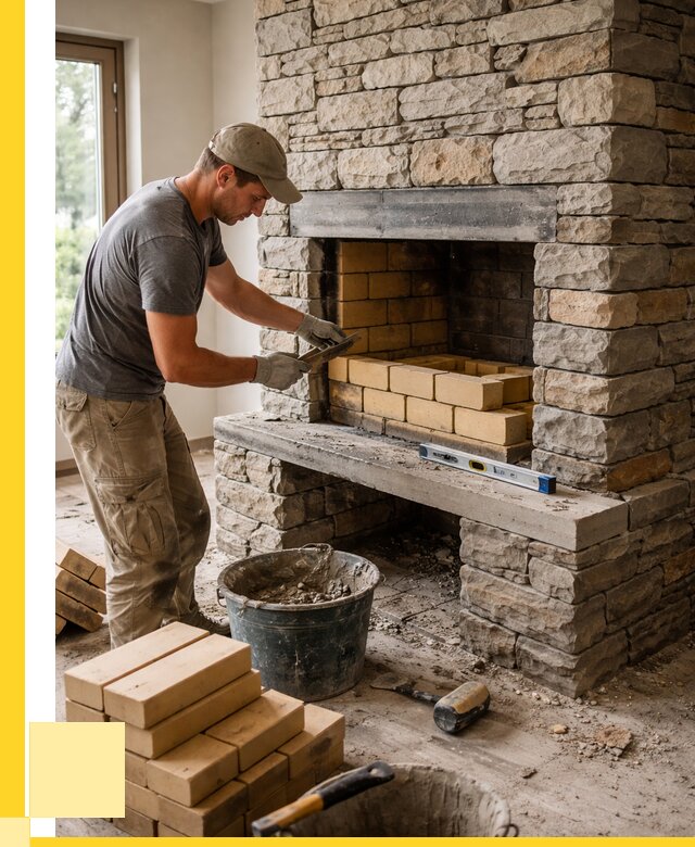 Кладка каминов и камина в Костроме от 25523 р. ЭриданКст