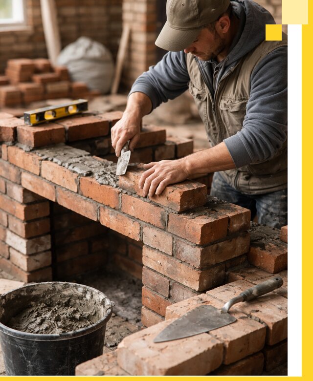 Кладка каминов под ключ в Костроме профессиональная отделка и монтаж