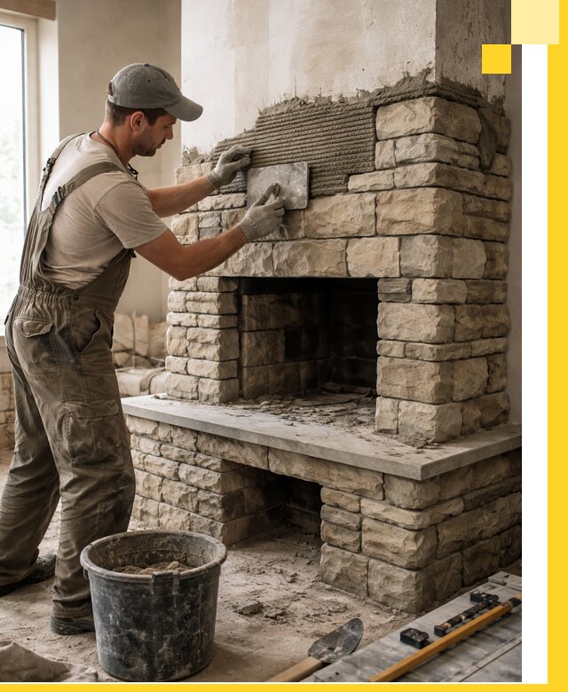 Строительство каминов под ключ в Костроме от проектирования до монтажа