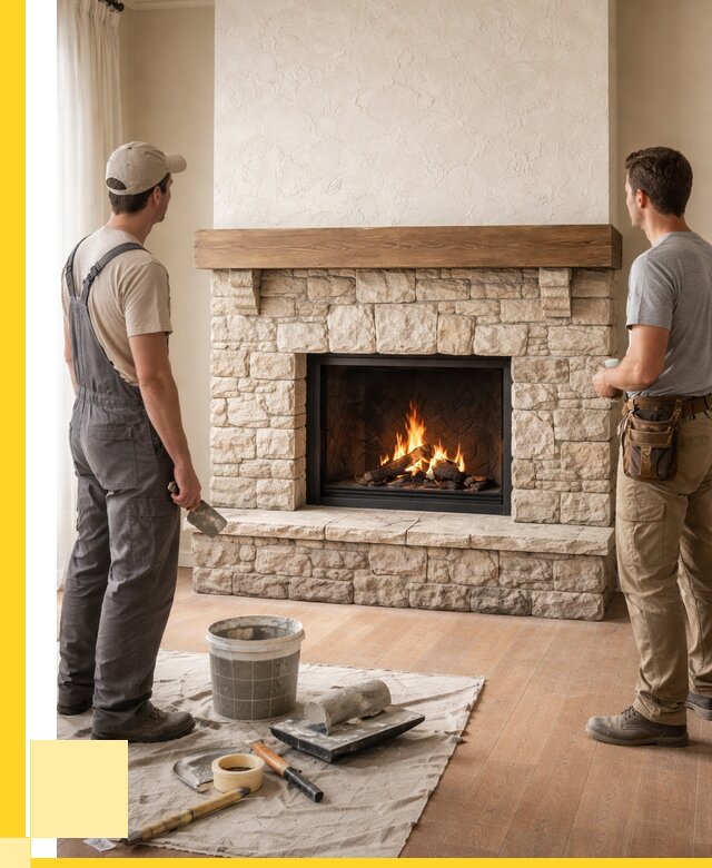 Отделка каминов в Костроме от 6636 р. под ключ | ЭриданКст