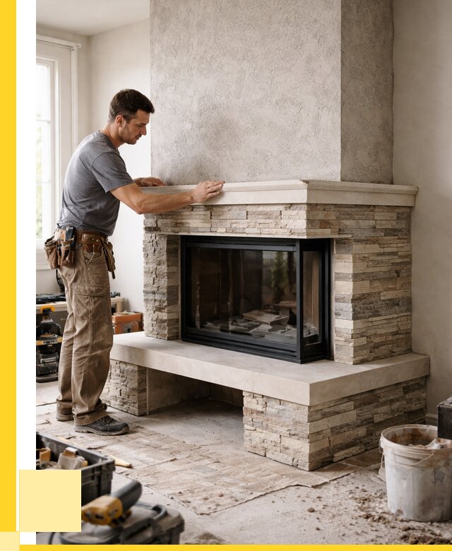 Изготовление каминов под ключ в Костроме от 153135 р. | ЭриданКст