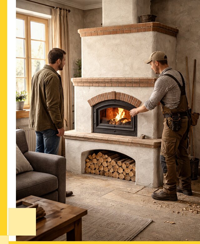 Печи камины в Костроме: кирпичные, изразцовые от 61254 р. | ЭриданКст