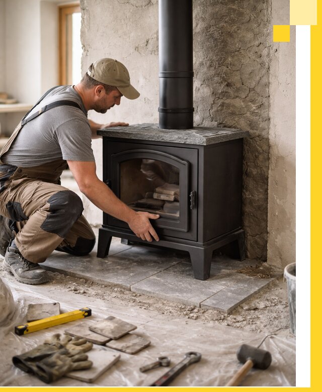 Профессиональный монтаж печей и каминов в Костроме под ключ