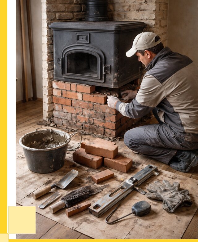 Ремонт печей в Костроме от 12251 р., услуги печника ЭриданКст