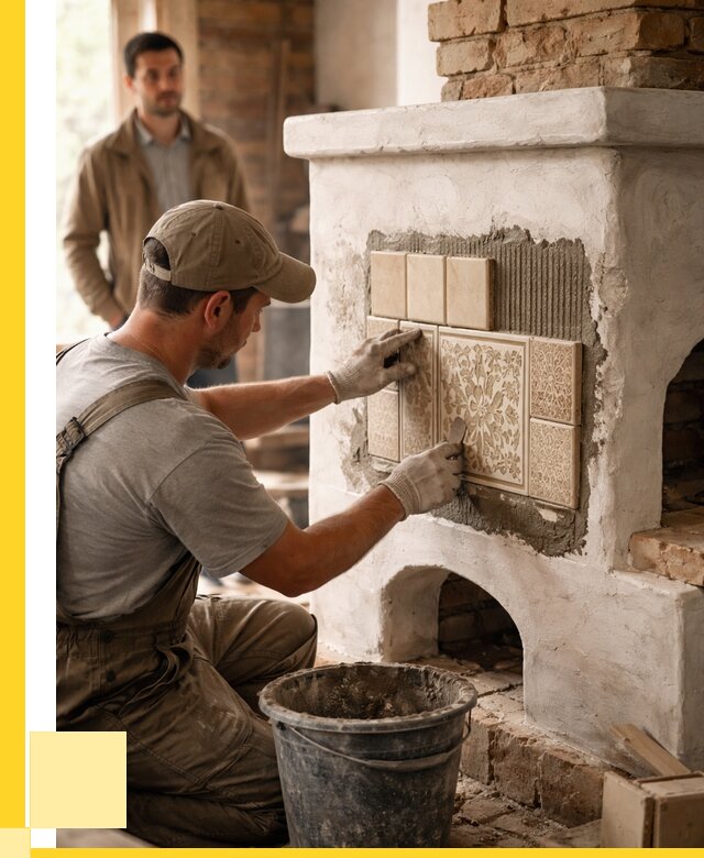 Отделка печей и банных печей в Костроме от 35732 р. | ЭриданКст