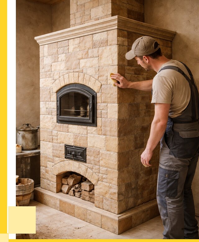 Облицовка печей в Костроме от 4594 р. под ключ | ЭриданКст