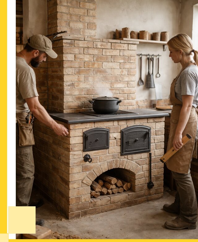 Варочно отопительные печи в Костроме от 91881 р. | ЭриданКст