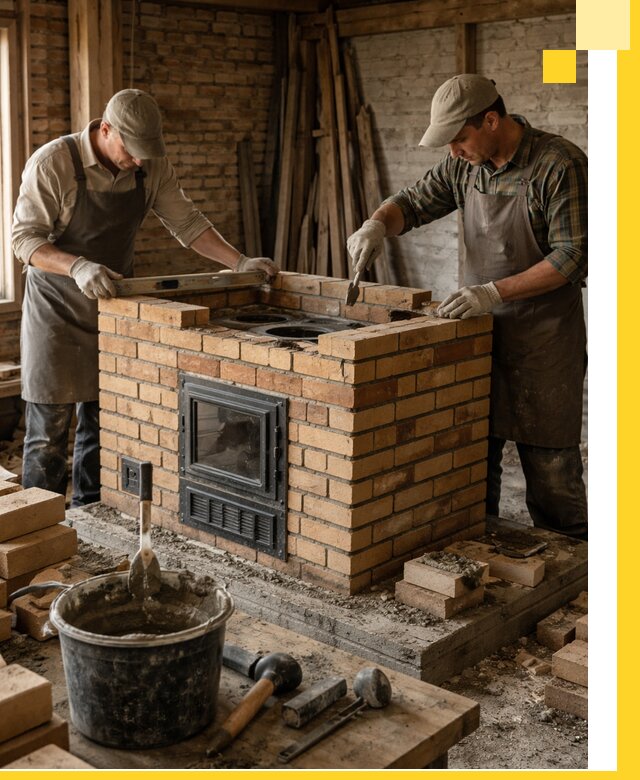 Изготовление и установка варочных печей под ключ в Костроме