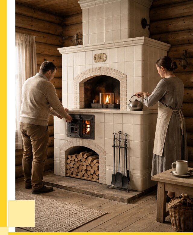 Русские печи в Костроме: установка от 153135 р. ЭриданКст