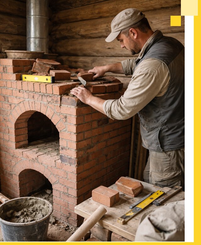 Изготовление и установка русских печей в Костроме под ключ