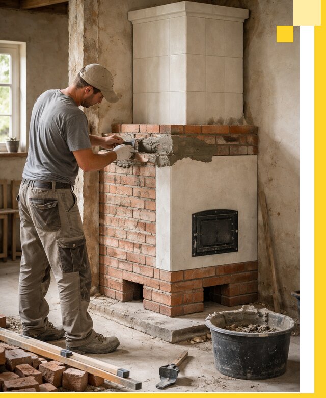 Изготовление и установка печей-голландок под ключ в Костроме