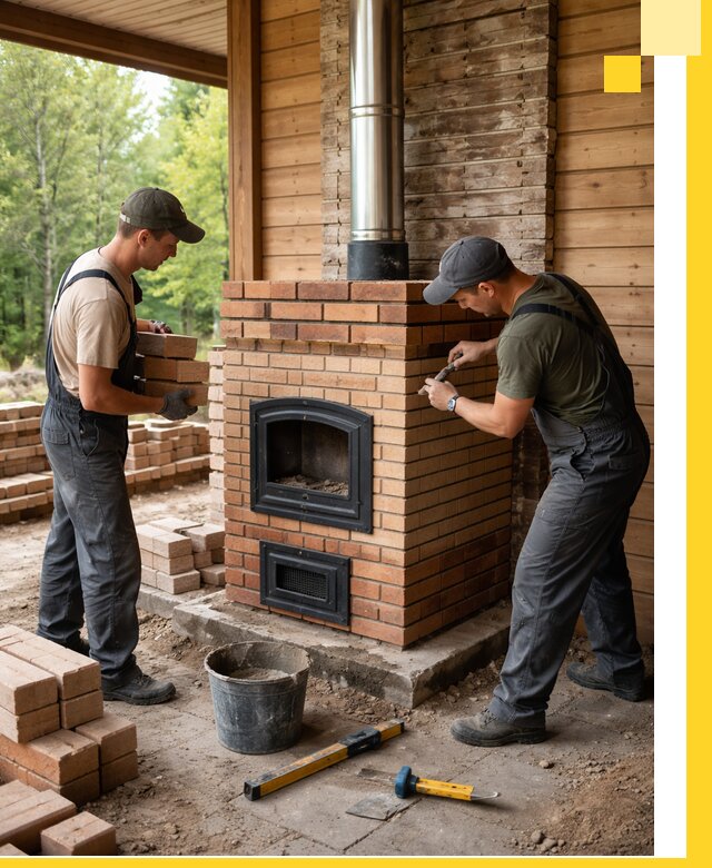 Производство и установка дачных печей под ключ в Костроме