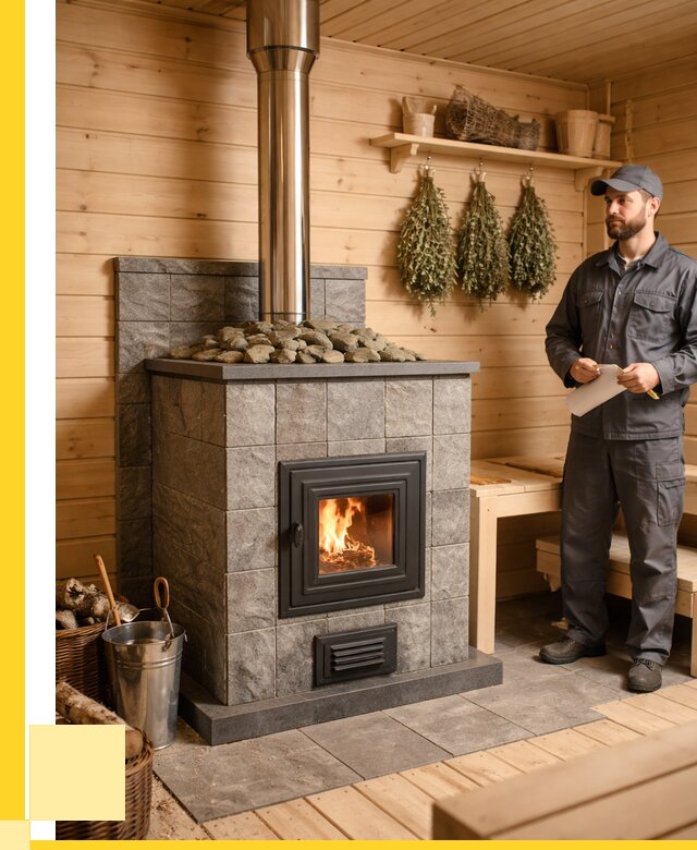 Печи для бани под ключ в Костроме от 122508 р. | ЭриданКст