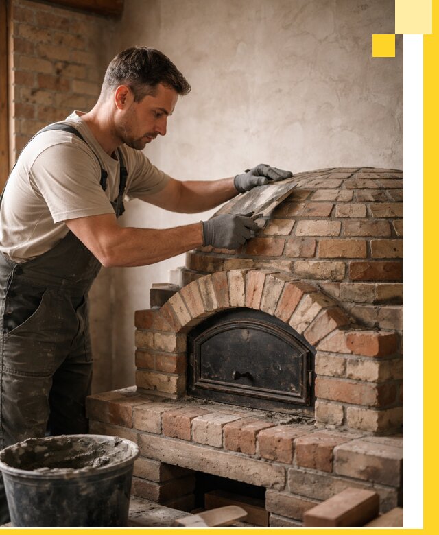 Изготовление и монтаж помпейских печей на заказ в Костроме