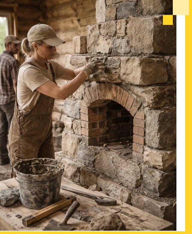 Каменные печи на заказ и монтаж в Костроме, долговечные решения