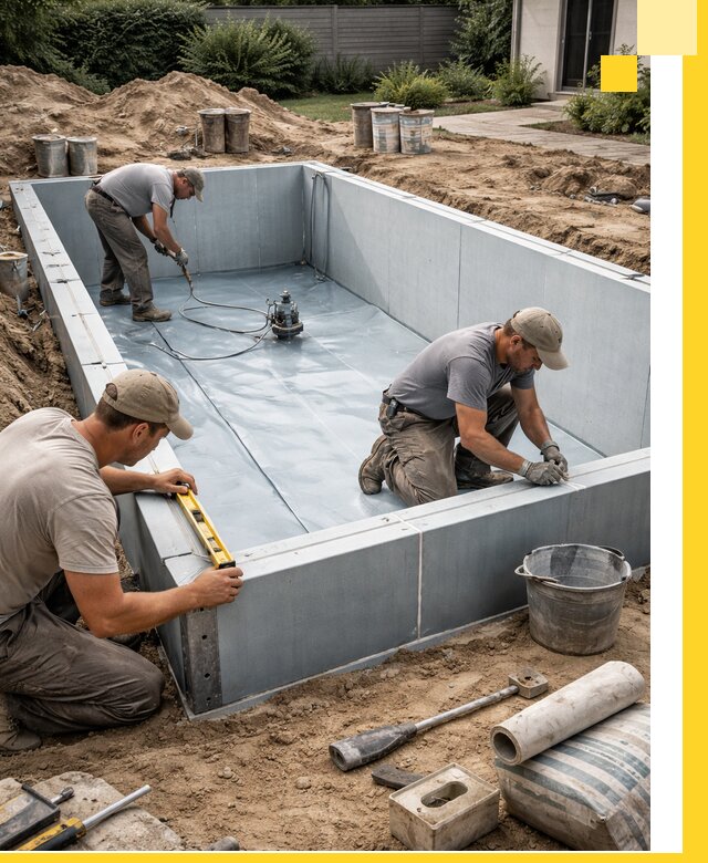 Профессиональный монтаж бассейнов под ключ в Костроме с гарантией