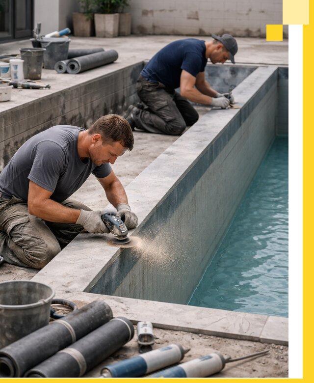 Профессиональный ремонт бассейнов под ключ в Костроме