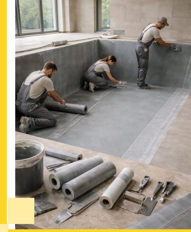 Гидроизоляция бассейнов в Костроме от 2042 р., ЭриданКст