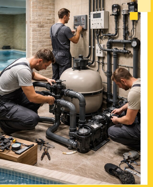 Комплексное оборудование для бассейнов под ключ в Костроме