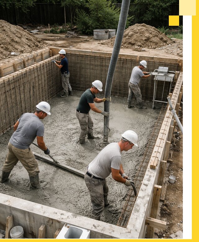 Строительство бетонных бассейнов под ключ в Костроме