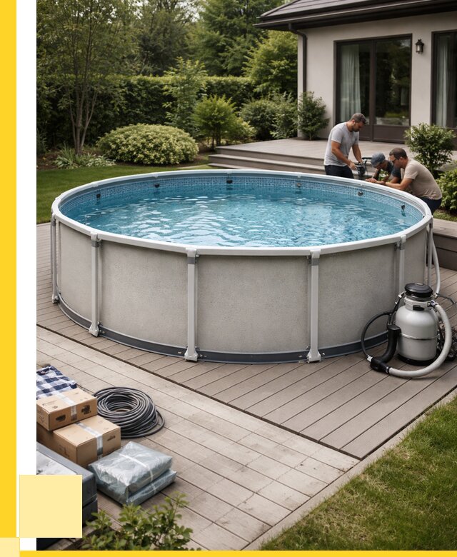 Купить каркасные бассейны в Костроме от 45941 р. | ЭриданКст