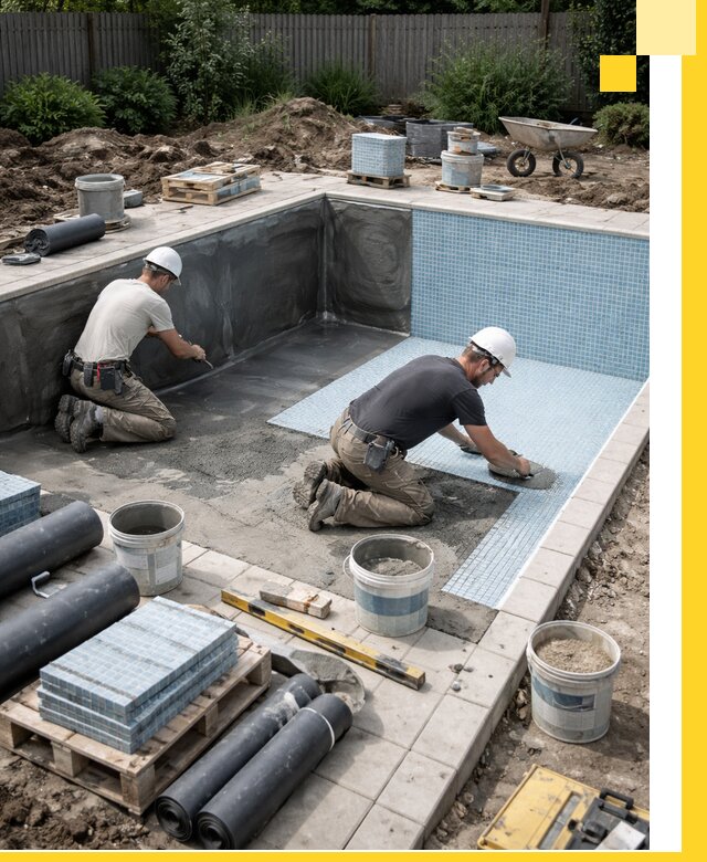 Проектирование и строительство стационарных бассейнов в Костроме