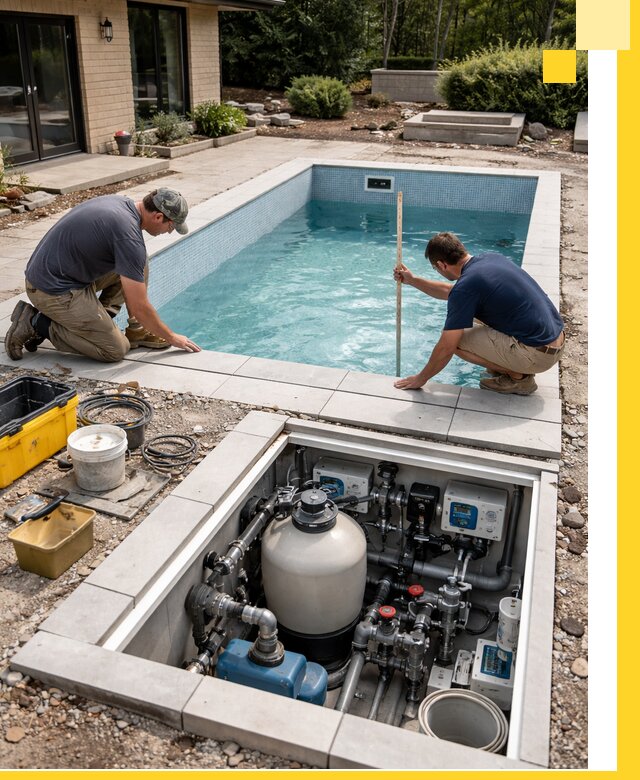 Строительство качественных домашних бассейнов под ключ в Костроме