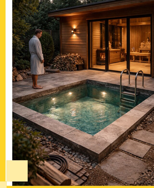 Бани с бассейном под ключ в Костроме от 96986 р. | ЭриданКст