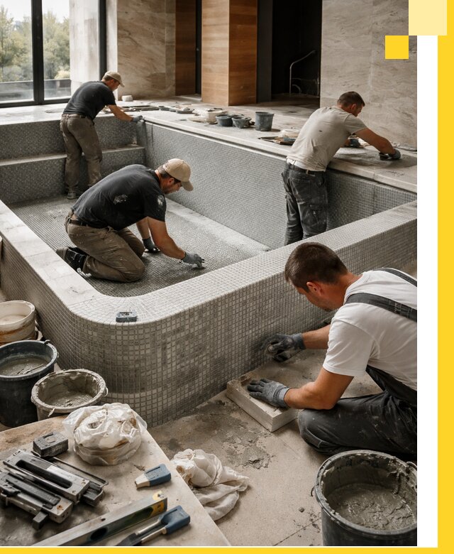 Строительство и установка СПА бассейнов под ключ в Костроме