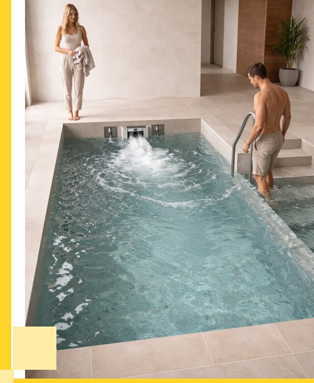 Бассейн с противотоком в Костроме от 255225 р. | ЭриданКст