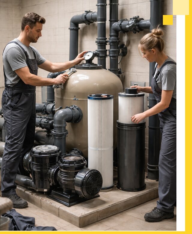 Фильтры и системы фильтрации для бассейнов в Костроме