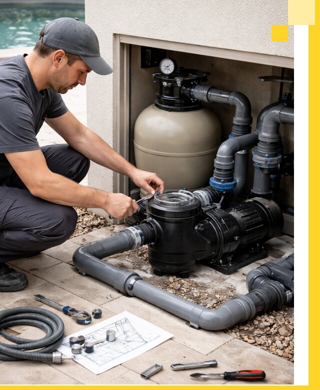 Поставка, монтаж и сервис насосов для бассейнов в Костроме