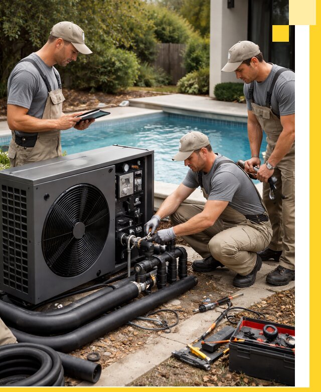 Проектирование и установка тепловых насосов для бассейнов в Костроме