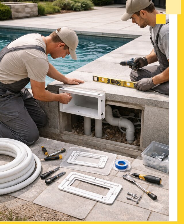 Поставка и установка скиммеров для бассейнов в Костроме