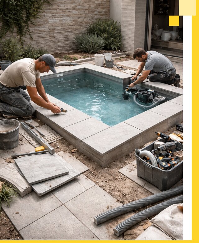 Мини бассейны под ключ в Костроме, дизайн и установка