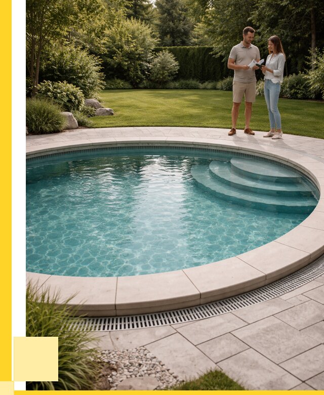 Круглые каркасные бассейны купить в Костроме от 255225 р. | ЭриданКст