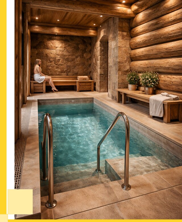 Аренда бани с бассейном в Костроме от 1531350 р. | ЭриданКст