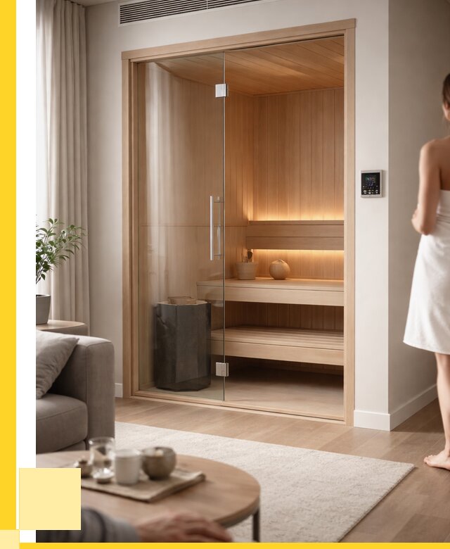 Сауна в квартире под ключ в Костроме от 122508 р. ЭриданКст