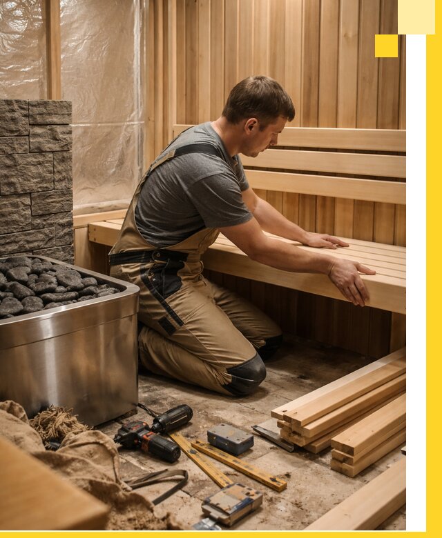 Сауны для дома под ключ с проектированием и монтажом в Костроме