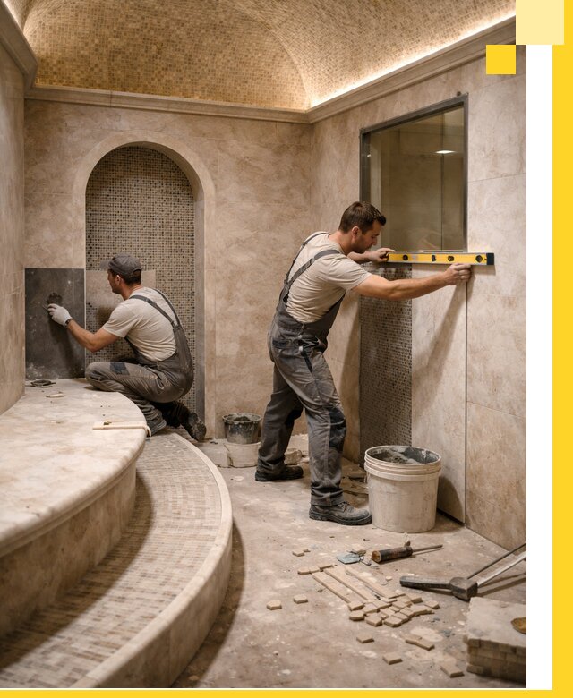 Проектирование и строительство саун с хамамом под ключ в Костроме